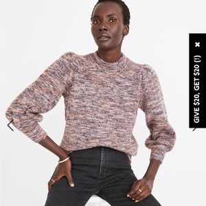 Madewell XXS Puff Sleeve Sweater XXS